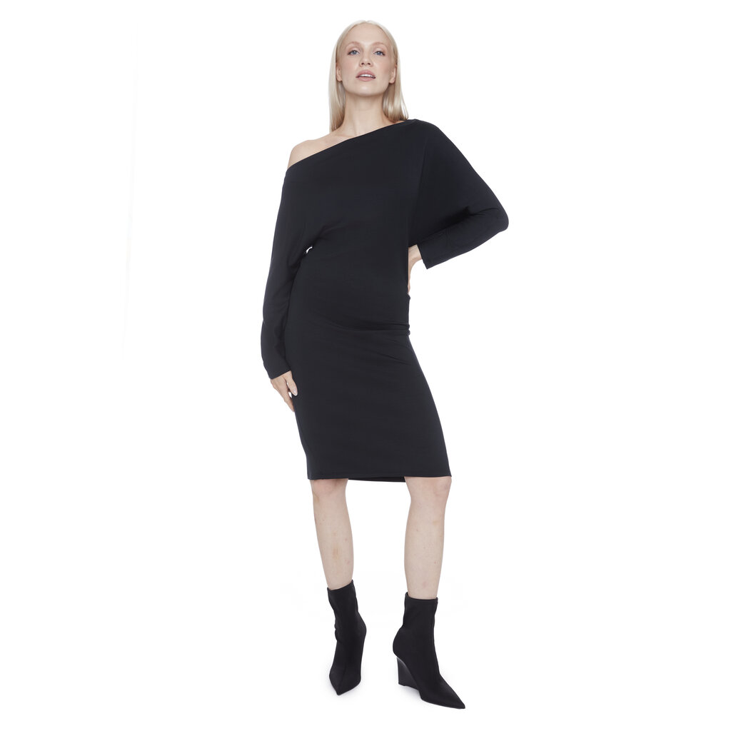 I LOVE TYLER MADISON TYLER MADISON 25H ROBE MANCHES RAGLAN BLACK