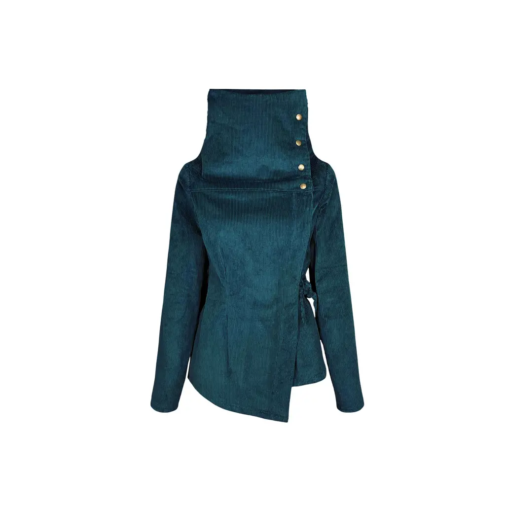 MELOW DESIGN MELOW 25H BLOUSON LUCIEN CORDUROY PETROLE