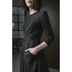 BODY BAG BODY BAG 25H ROBE REGENT PINSTRIPES NOIR/BLANC