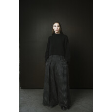 BODY BAG BODY BAG 25H PANTALON NANCY PINSTRIPES NOIR/BLANC