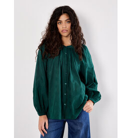 APRICOT APRICOT 25H BLOUSE BRODERIE FLEURS VERT