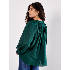 APRICOT APRICOT 25H BLOUSE BRODERIE FLEURS VERT