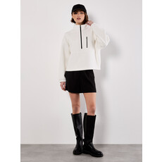 APRICOT APRICOT 25H CHANDAIL POLAR ZIP POCKET WHITE