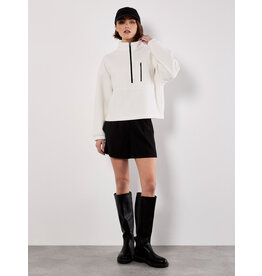 APRICOT APRICOT 25H CHANDAIL POLAR ZIP POCKET WHITE