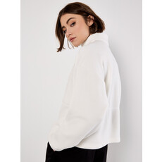 APRICOT APRICOT 25H CHANDAIL POLAR ZIP POCKET WHITE