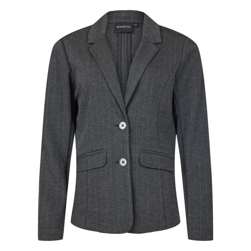 BRANDTEX BRANDTEX 25H BLAZER PINSTRIPE MILANO GRIS