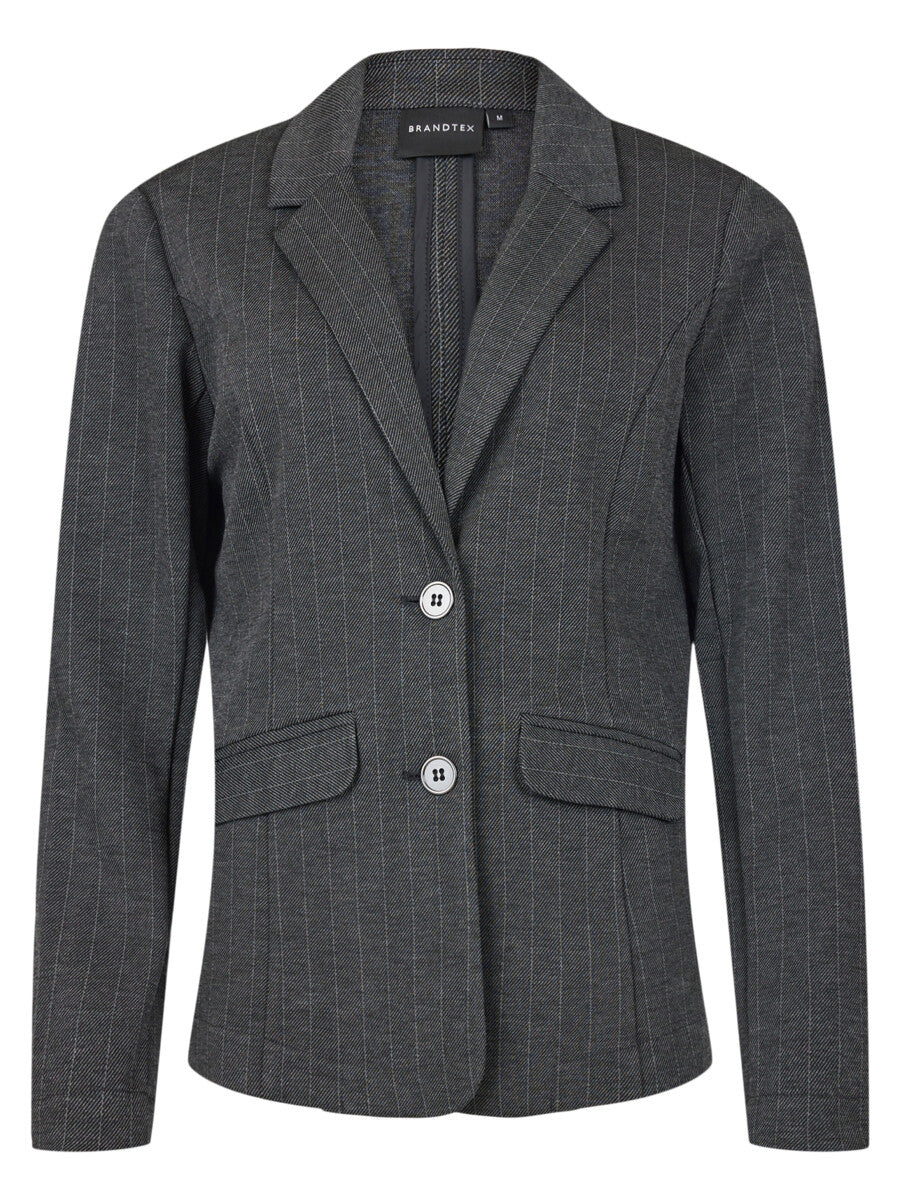 BRANDTEX 25H BLAZER PINSTRIPE MILANO GRIS