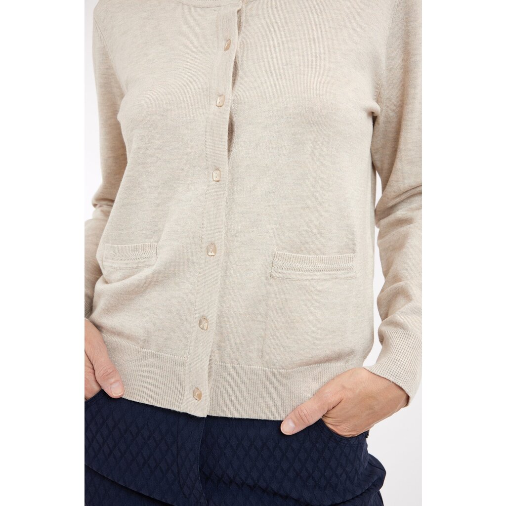 BRANDTEX BRANDTEX 25H CARDIGAN BEIGE