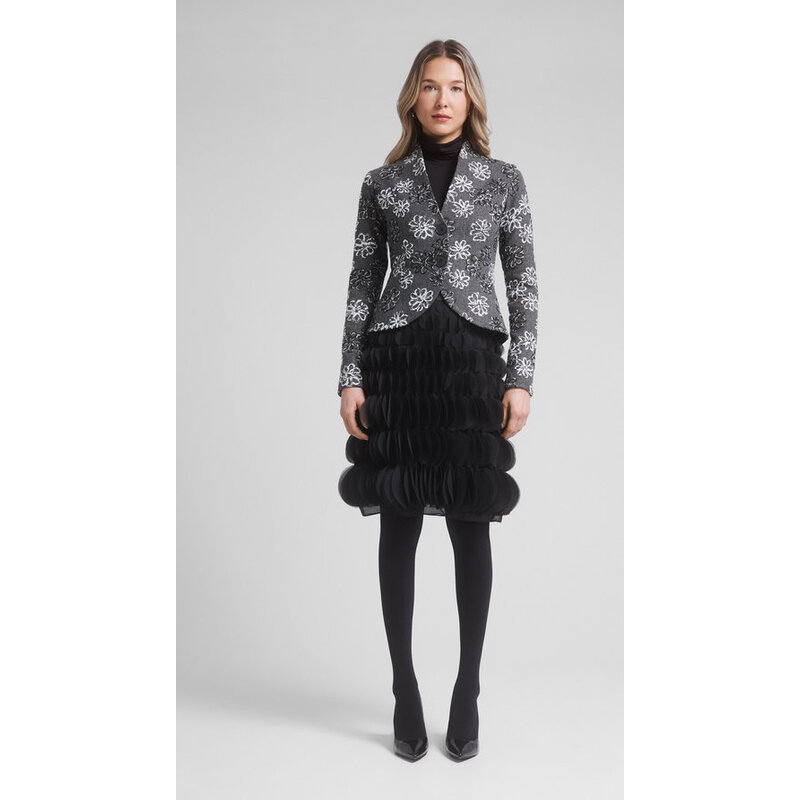 DINH BA DINH BA 25H VESTE PEARL GRIS