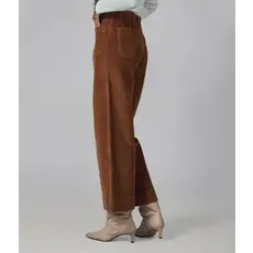 LOLA JEANS LOLA JEANS 25H COLETTE HR WIDE CORDUROY 30'' BRUN