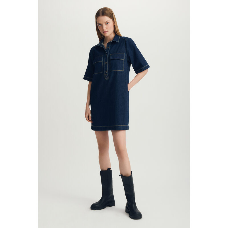 MELISSA NEPTON MELISSA NEPTON EMBER DRESS DARK DENIM