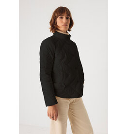 SKFK SKFK 25H JACKET EIRA MATELASSE COL CHEMINEE NOIR