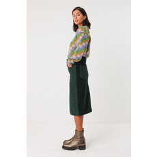 SKFK SKFK 25H JUPE MIDI MEDEA CORDUROY VERT