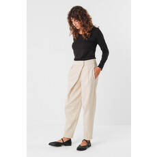 SKFK SKFK 25H PANTALON GOIANE PLI CENTRAL CREME