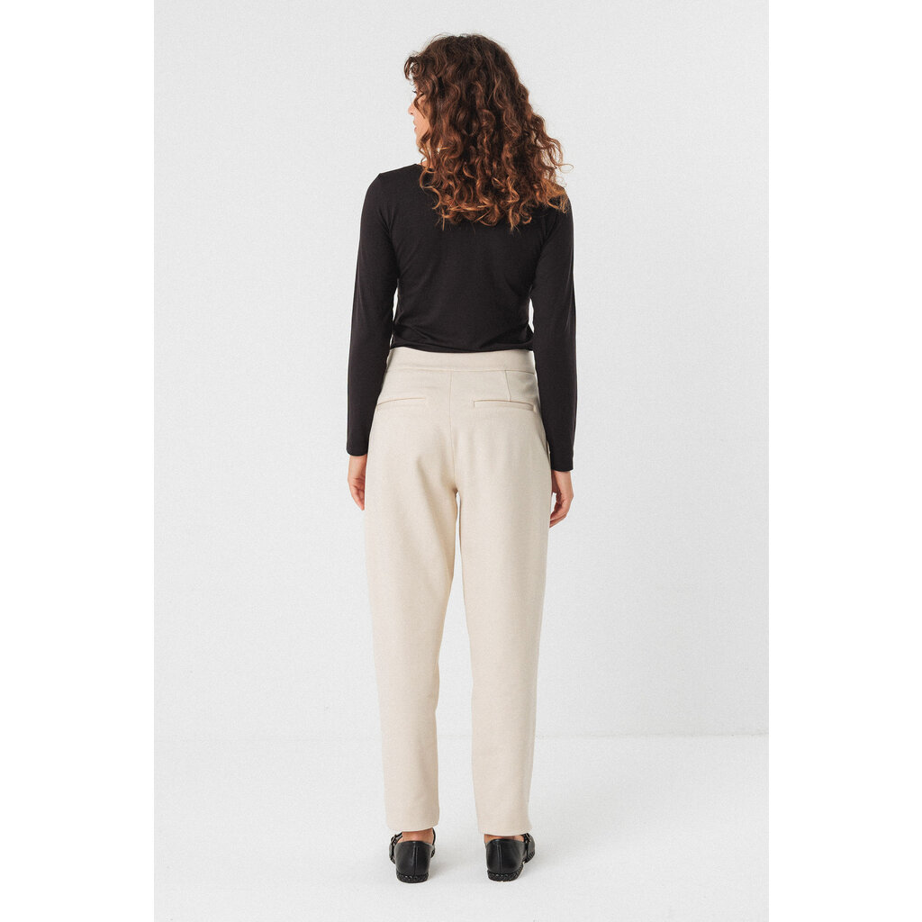 SKFK SKFK 25H PANTALON GOIANE PLI CENTRAL CREME