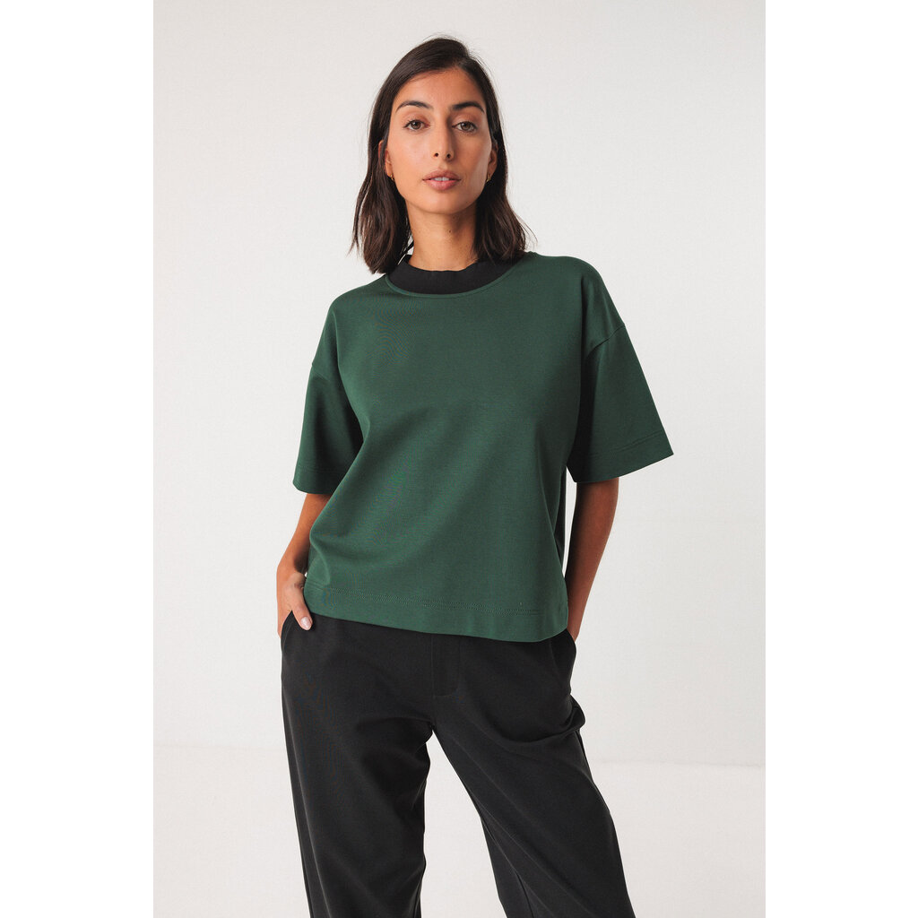 SKFK SKFK 25H TOP CROP AHATSA AMPLE M COURTES VERT