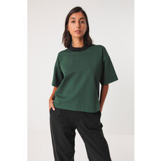 SKFK SKFK 25H TOP CROP AHATSA AMPLE M COURTES VERT