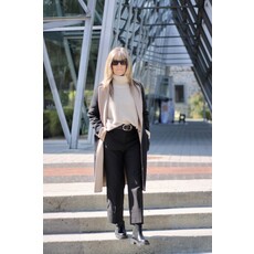 RENUAR RENUAR 25H MANTEAU REVERSIBLE DOUX TAN COMBO