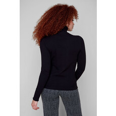 RENUAR RENUAR 25H CHANDAIL RIB COL HAUT FRISON BLACK