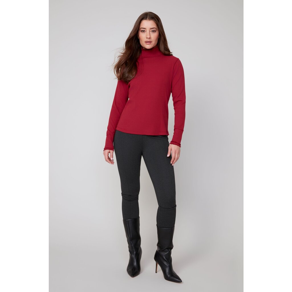 RENUAR RENUAR 25H CHANDAIL RIB COL HAUT FRISON PORTO