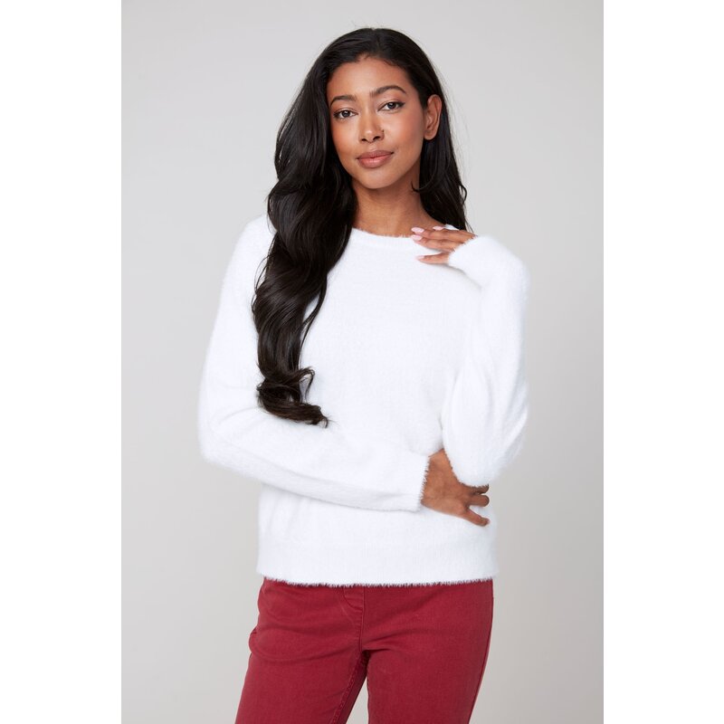 RENUAR RENUAR 25H CHANDAIL TRICOT DOUX CREME