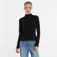RAGWEAR RAGWEAR 25H TOP MOCK NECK JANELLE LONG BLACK