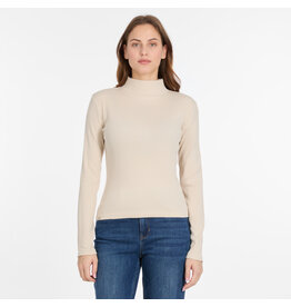 RAGWEAR RAGWEAR 25H TOP MOCK NECK JANELLE LONG ECRU