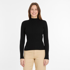 RAGWEAR RAGWEAR 25H FLATKNIT MILLENA MOCK NECK BLACK