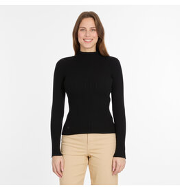 RAGWEAR RAGWEAR 25H FLATKNIT MILLENA MOCK NECK BLACK