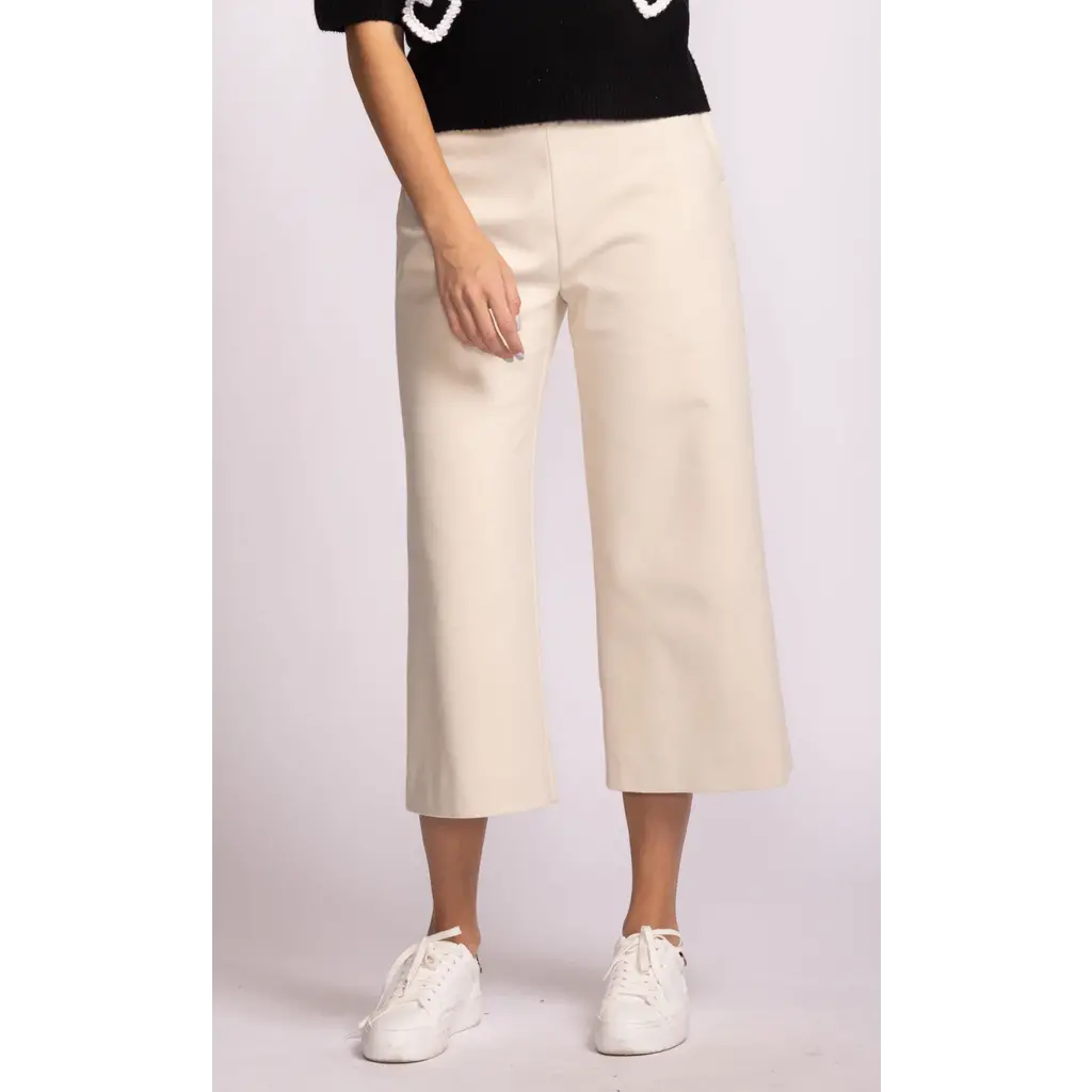 PINK MARTINI PINK MARTINI PANTALON  NADIA OFFWHITE