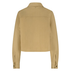 TRAMONTANA TRAMONTANA 25H TWILL FRINGE JACKET CAMEL