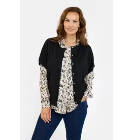 JENSEN 25H CARDIGAN NOIR