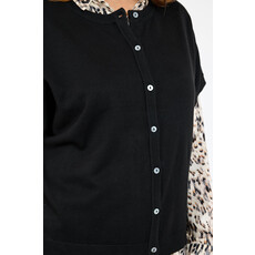 JENSEN 25H CARDIGAN NOIR