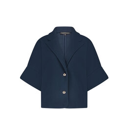 TRAMONTANA TRAMONTANA 25H JACKET PASPEL COLLAR MARINE