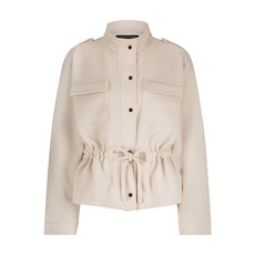TRAMONTANA TRAMONTANA 25H JACKET GATHERED WAIST CREME