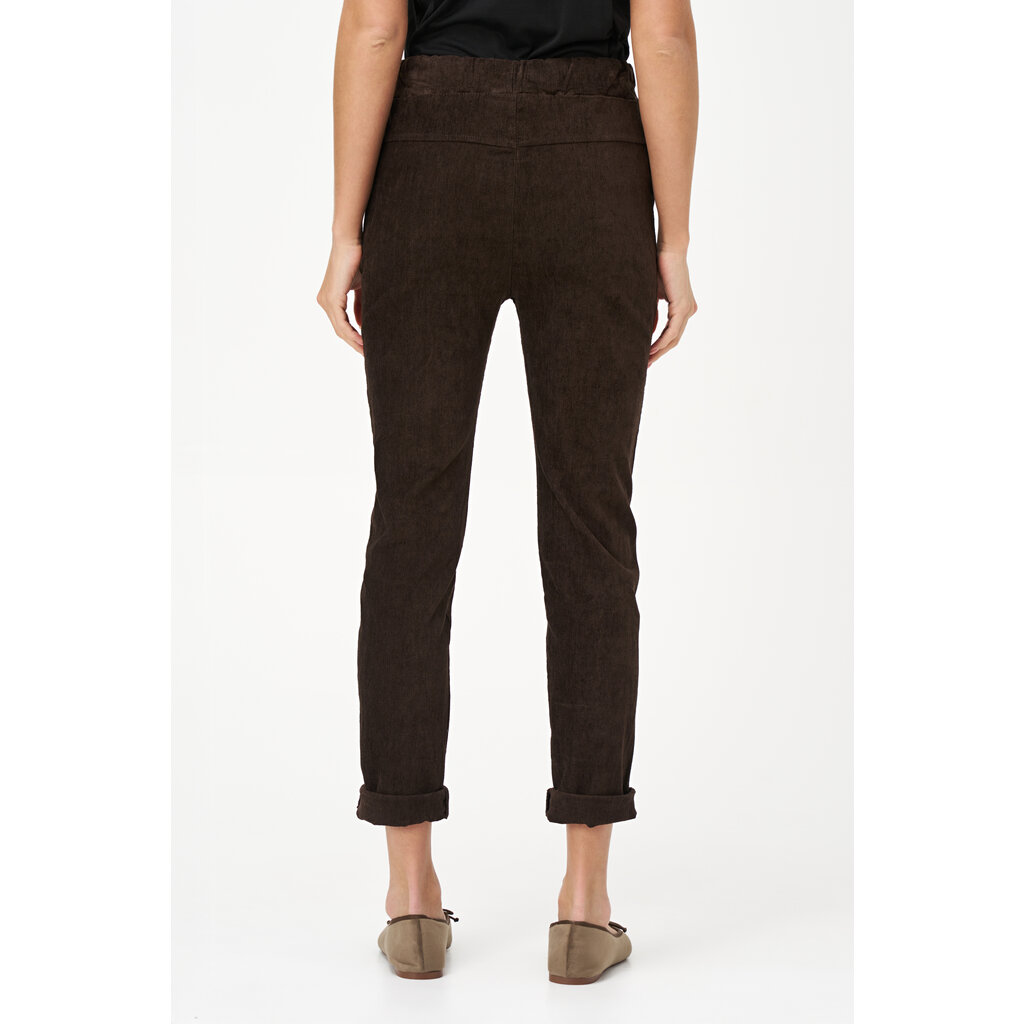 M MADE IN ITALY M MADE IN ITALY 25H PANTALON MAGIC CORDUROY COCOA