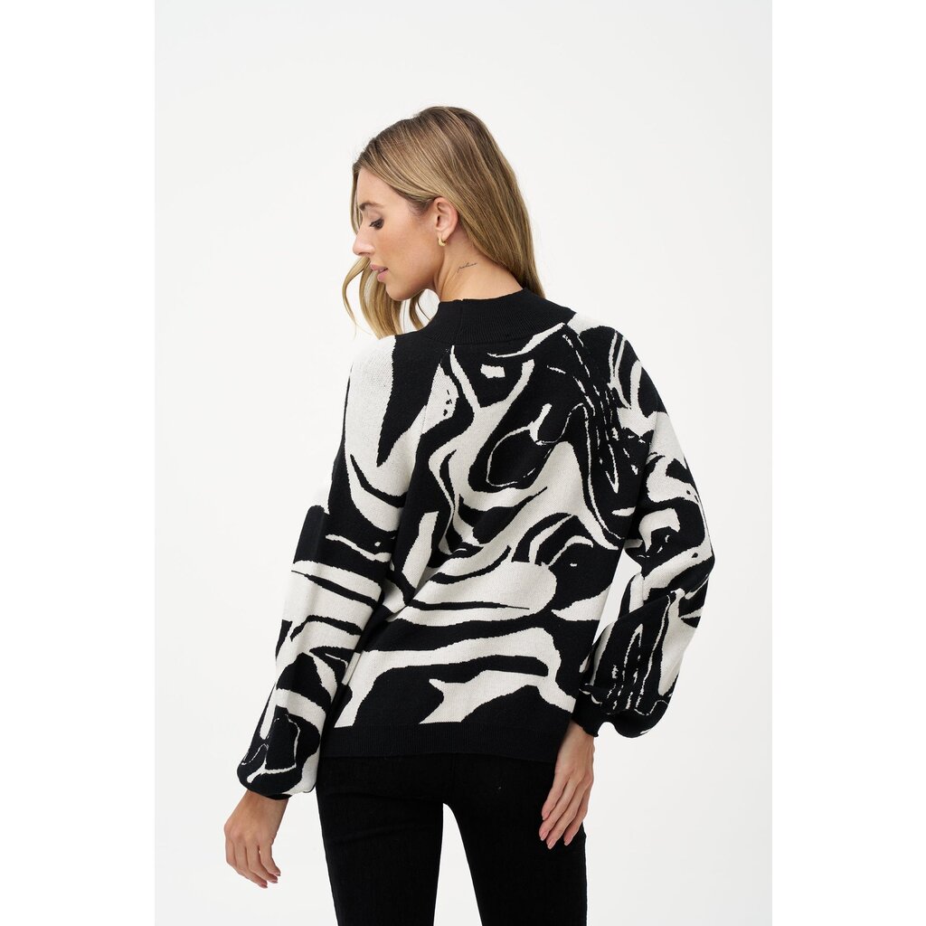 M MADE IN ITALY M MADE IN ITALY 25H HAUT TRICOT BLACK COMBO