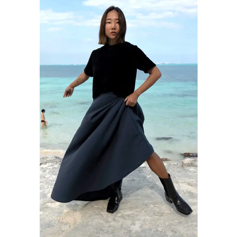 MAS TOFINO T SHIRT PEPPER/NOIR