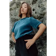 MAS TOFINO T SHIRT JUNIPER/TURQ