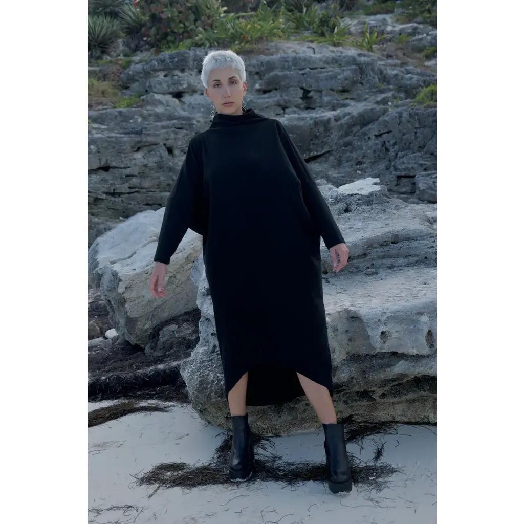 MAS FRANKFURT DRESS PEPPER/NOIR