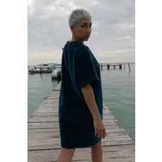 MAS MYKONOS DRESS JUNIPER/TURQ