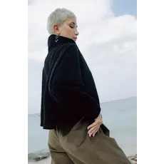 MAS AMSTERDAM SWEATER PEPPER VELVET NOIR