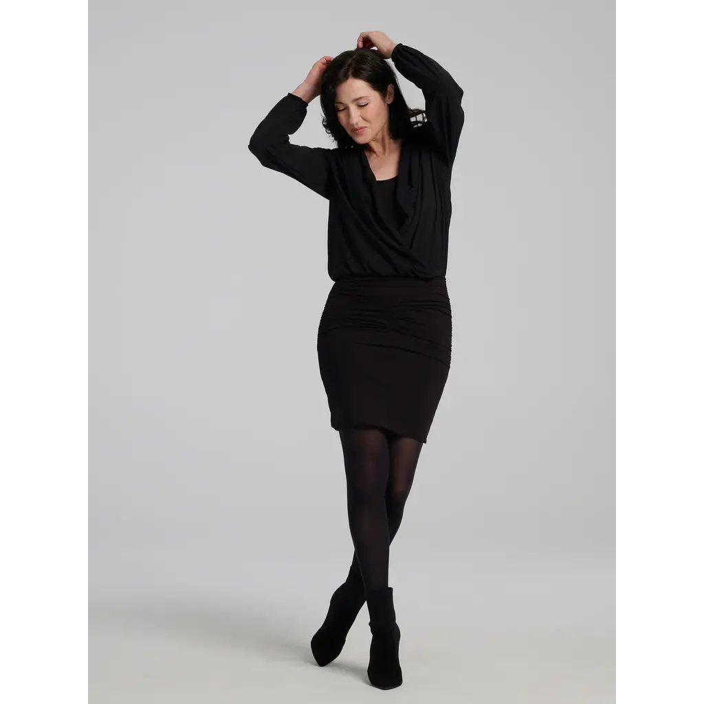 KOLLONTAÏ KOLLONTAI 25H JUPE RAFAEL NOIR