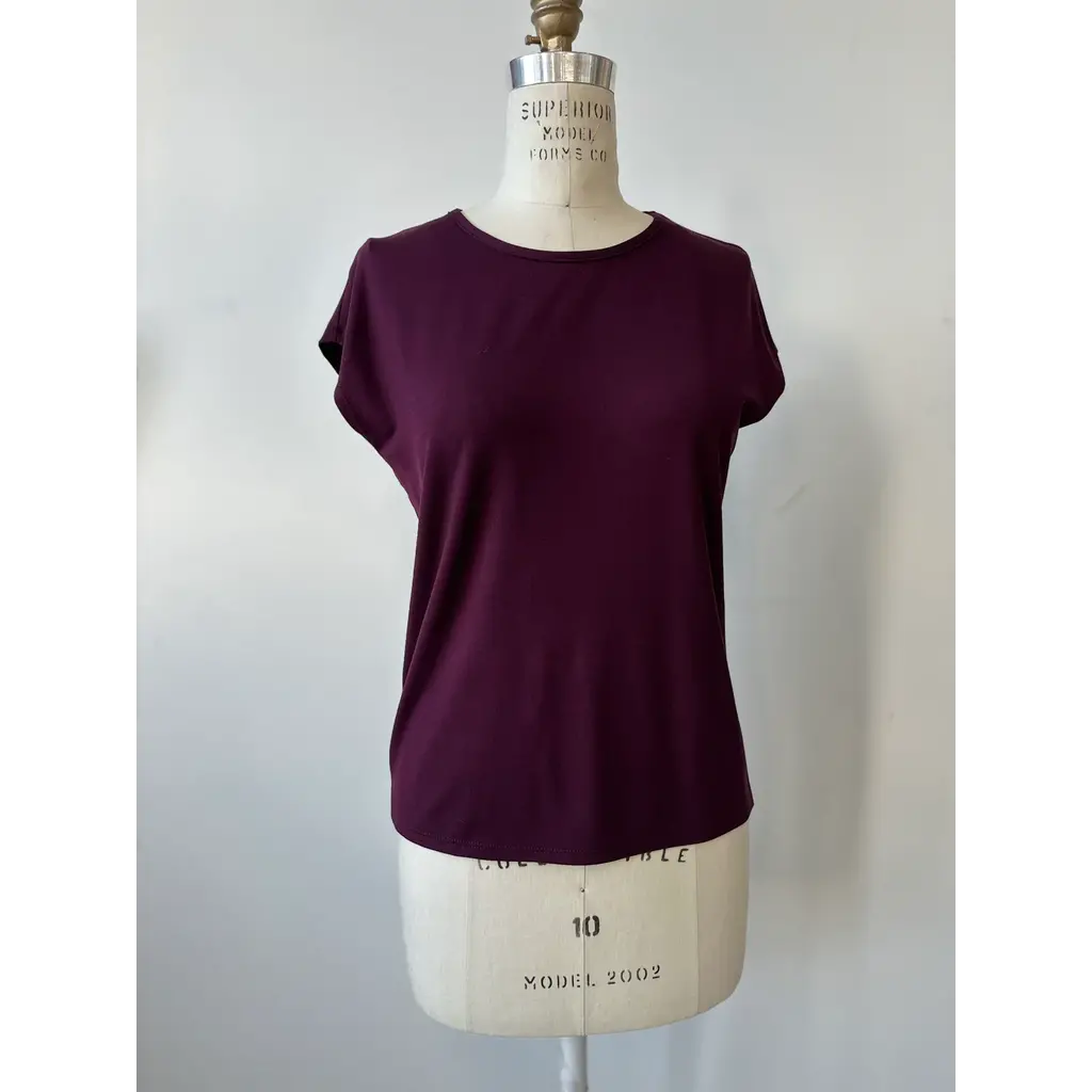 KOLLONTAÏ KOLLONTAI 25H T SHIRT EOWYN BOURGOGNE