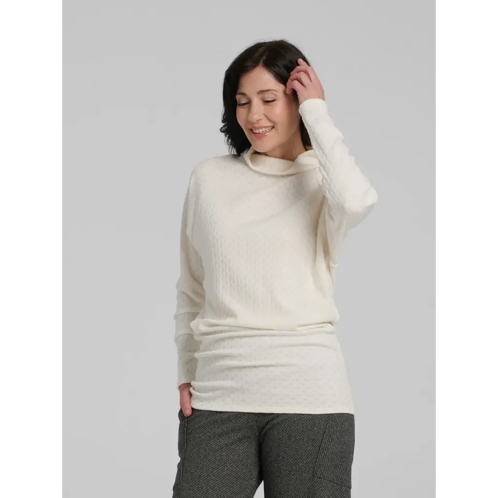 KOLLONTAÏ KOLLONTAI 25H TUNIQUE LOOM BLANC