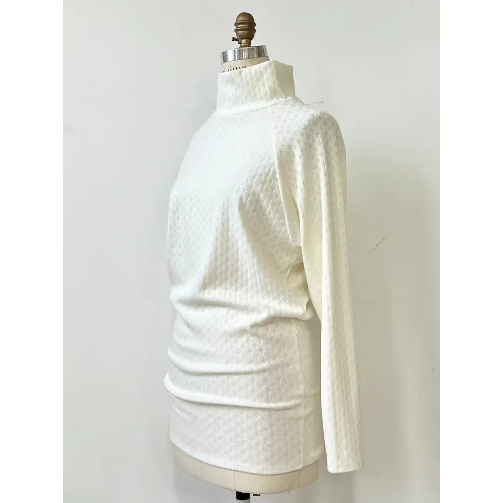 KOLLONTAÏ KOLLONTAI 25H TUNIQUE LOOM BLANC