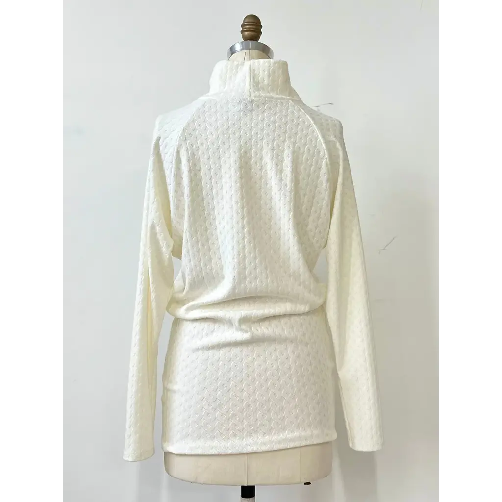 KOLLONTAÏ KOLLONTAI 25H TUNIQUE LOOM BLANC