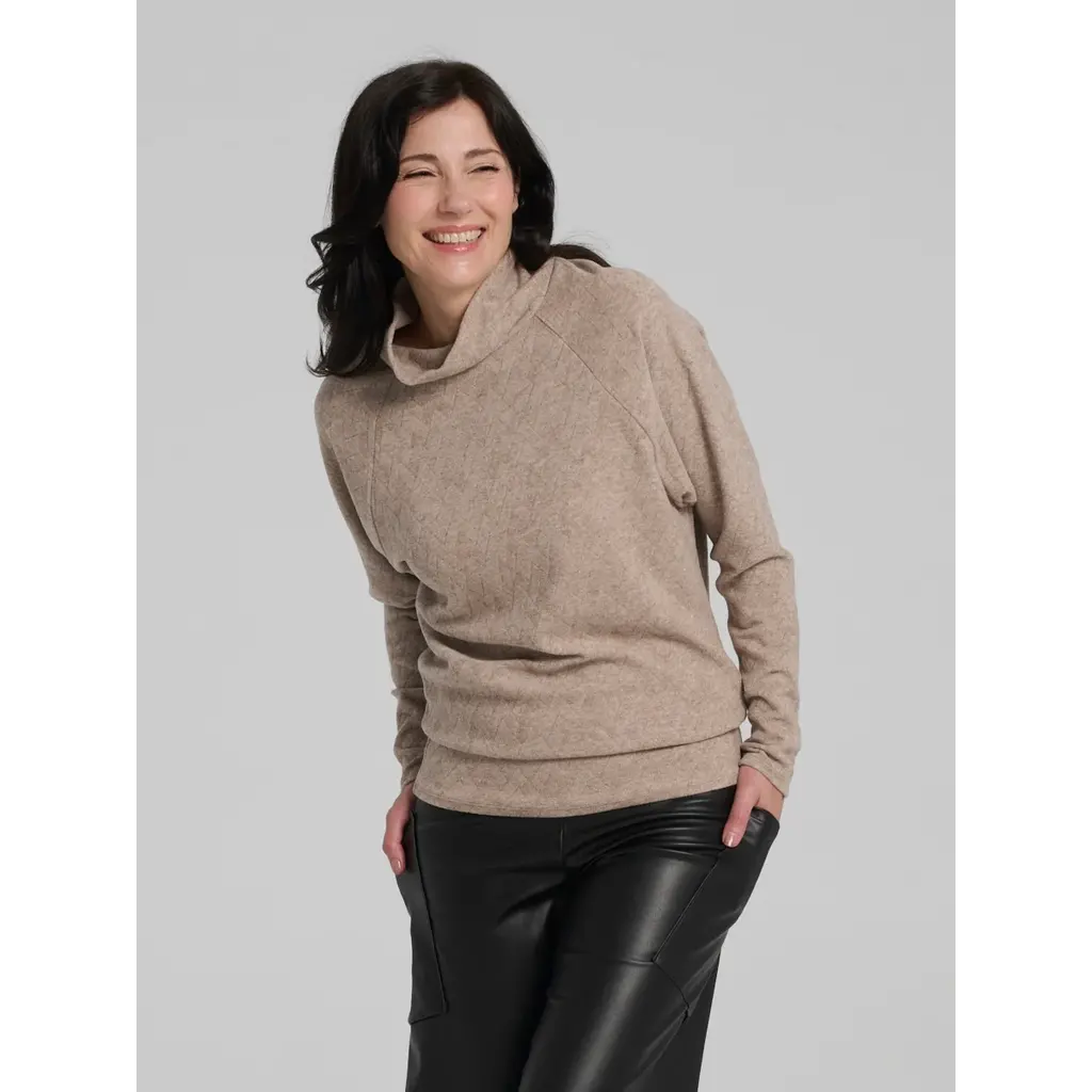 KOLLONTAÏ KOLLONTAI 25H TUNIQUE LOOM TAUPE