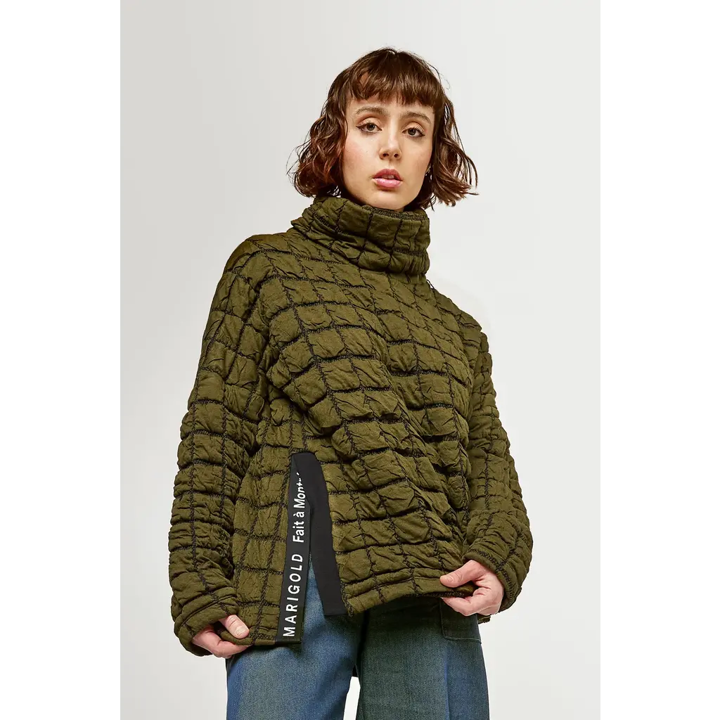 MARIGOLD MARIGOLD 25H TOP FELIX CARREAUX VERT