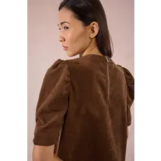 MOLLY BRACKEN MOLLY BRACKEN 25H ROBE CORDUROY CHOCOLAT